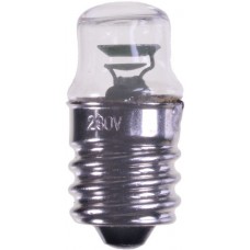 Glimmlampe Durlux E14 230V 13×30mm klar