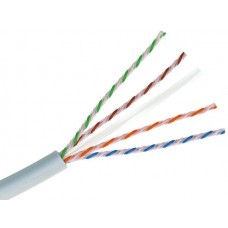 Installationskabel R&M Kat.6A U/UTP 650MHz AWG23 grau Dca 500 Meter