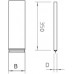 Kabel-Brandschutzkissen Bettermann klein 350×120×10mm grau