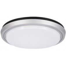 LED-Decken-/Wandleuchte CIRCLE STEP 38W 3000K 2600lm IP44 silber
