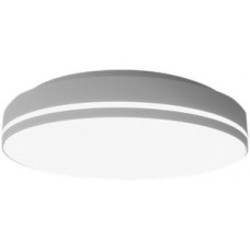 LED-Decken-/Wandleuchte STRIPE D 29W 3000K 2900lm IP44 DALI silber
