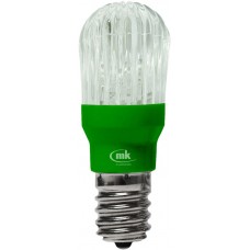 LED Leuchtmittel 0.5W 12V grün E14 Bulb MK