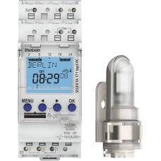 REG-Astro-Schaltuhr digital Theben HTS SELEKTA 171 top3 RC T mit GNSS-Antenne