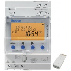 REG-Schaltuhr digital Theben HTS TR 641 top2 RC 24V