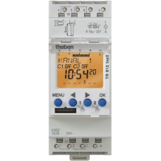 REG-Schaltuhr digital Theben HTS TR 612 top2 24V