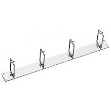 Rangierpanel 19" Minkels 1HE 4 Ringe mit 43×88mm