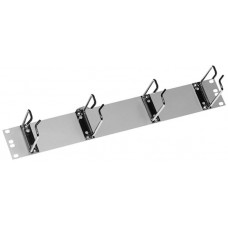 Rangierpanel 19" Minkels 2HE mit 4 Rangierringe 84x89mm