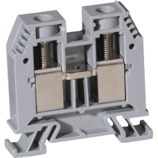 Reihenklemme Woertz 3452, 35mm² Schraub DIN35 grau
