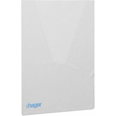 Schematasche HAGER PVC transparent