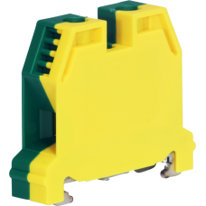 Schutzleiterklemme Woertz 30544/35V 35mm² Schraub DIN35 grün-gelb