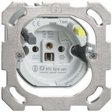 Steckdose Feller T13 FI 30mA mit Befestigungsplatte BSM