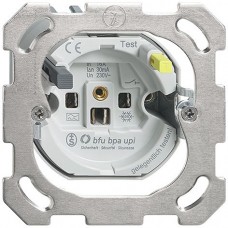 Steckdose Feller T23 FI 30mA mit Befestigungsplatte BSM