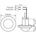 UP-Bewegungsmelder ESYLUX MD-C 360i/24 mit WINSTA Code A weiss