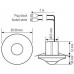 UP-Bewegungsmelder ESYLUX MD-C 360i/8 mit WINSTA Code A weiss