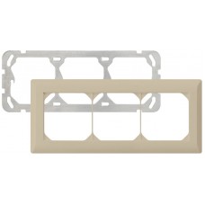 UP-Kopfzeile Hager kallysto.line 1x3 beige