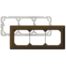 UP-Kopfzeile Hager kallysto.line 1x3 braun