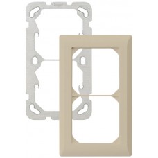 UP-Kopfzeile Hager kallysto.line 2x1 beige