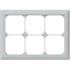 UP-Kopfzeile kallysto.line 2×3 hellgrau horizontal