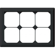 UP-Kopfzeile kallysto.line 2×3 schwarz horizontal
