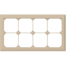 UP-Kopfzeile Hager kallysto.line 2x4 beige horizontal