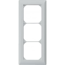 UP-Kopfzeile Hager kallysto.line 3x1 hellgrau vertikal