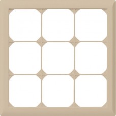 UP-Kopfzeile Hager kallysto.line 3x3 beige