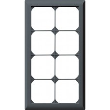 UP-Kopfzeile kallysto.line 4×2 anthrazit vertikal