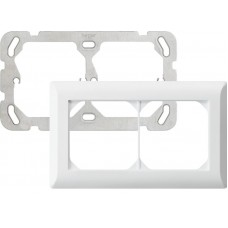 UP-Kopfzeile Hager kallysto.line 1x2 weiss horizontal
