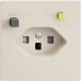UP-Steckdose EDIZIOdue T23 FI 30mA shutter crema F UP-Steckdose EDIZIOdue T23 FI 30mA shutter crema F