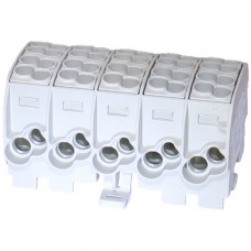 Verteilerblock Typ C 10x25/ 10×16mm² 100A grau