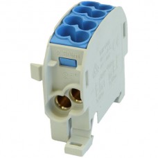 Verteilerblock Typ C 2x25/ 2×16mm² 100A blau