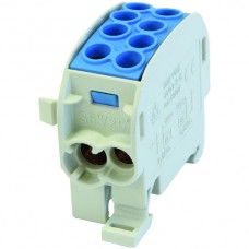 Verteilerblock Typ C 2x35/ 2×25mm² 125A blau