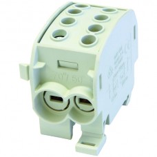 Verteilerblock Typ C 2x70/ 2×50mm² 160A grau