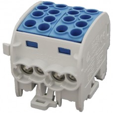 Verteilerblock Typ C 4x35/ 4×25mm² 125A blau