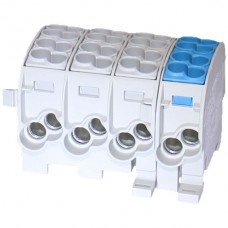 Verteilerblock Typ C 8x25/ 8×16mm² 3L+N grau