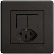 UP-Kombination EDIZIO.liv SNAPFIX® 2xSchema 3+T23 schwarz GMI A