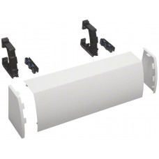 Rangierkanal Hager, 2-feldrig, 550x176x135mm halogenfrei N HF