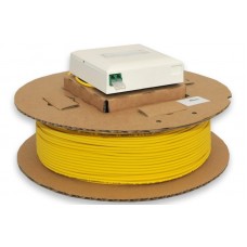 AP Dose FTTH mit 2x LC APC einseitig vorkonfektioniert 70m