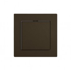 Abdeckset EDIZIO.liv SNAPFIX für Druckschalter und Drucktaster mit 1 Knopf mit Seitenlinse braun (umbra) G A SL Abdeckset EDIZIO.liv SNAPFIX für Druckschalter und Drucktaster mit 1 Knopf mit Seitenlinse braun (umbra) G A SL