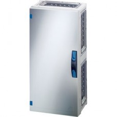 Apparategehäuse Hensel FP 0350 grau leer mit Türe offen 270×540×186mm