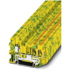 Abzweigklemme Phoenix Contact 0.14...4mm² Push-In/Schraubanschluss grün-gelb