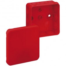AP-Abzweigdose 2K-12 85×85×37mm, rot, IP55