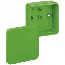 AP-Abzweigdose 2K-12-L/gn 85×85×37mm, IP55, grün