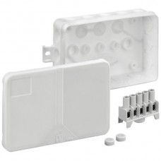 AP-Abzweigdose 2K-16-AB mit Klemmen 5x2,5mm² weiss