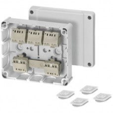 AP-Abzweigdose 5P 4x1x1,5-4mm2 DPC 9225 Hensel grau IP 54