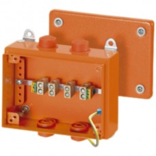 AP-Abzweigdose 5x10mm2 FK 9105 orange, Funktionserhalt E30-90