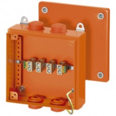 AP-Abzweigdose 5x16mm2 FK 9255 orange, Funktionserhalt E30-90