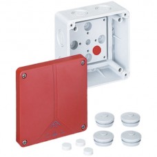 AP-Abzweigdose Abox 060 SB leer Deckel rot