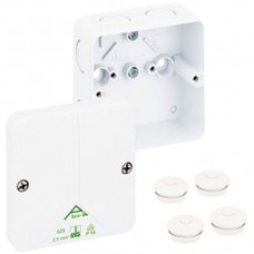 AP-Abzweigdose Abox-i m 025-L IP65 82×82×51mm weiss