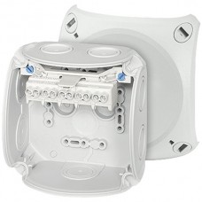 AP-Abzweigdose Hensel DK 0404 Klemme 5×4mm² grau